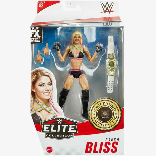 Imagen 3 de 3 de Figura Wwe Divas Mattel Elite Alexa Bliss - La Diosa -