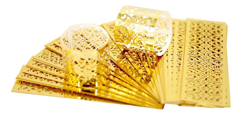 20 Piezas Servilletero Servilletero Servilletero Oro