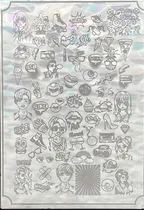 Comprar Placa Estampado De Uñas Sellos Pop Art