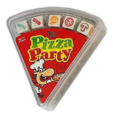 Imagen 1 de 1 de Pizza Party Juego De Mesa University Games