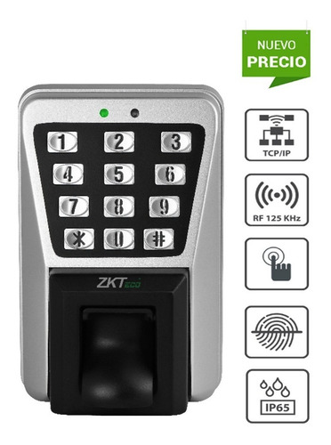 Imagen 4 de 5 de Control De Acceso Huella Dactilar Ma 500 Ma 300 Zkteco Ip