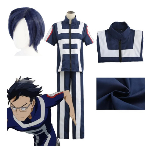 My Hero Academia Iida Tenya Todoroki Shoto Cosplay Gym