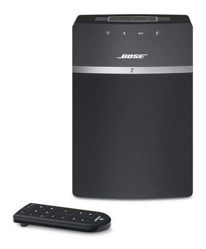 Alto-falante Bose SoundTouch 10 portátil com bluetooth e wifi black 110V/220V 
