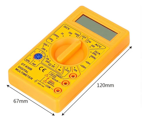 Tester Multimetro Digital Multitester Portatil