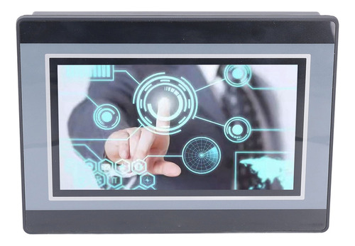 Controlador Plc De Pantalla Táctil Hmi 7 Pulgadas, Salida De