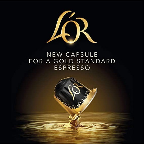 Cápsulas Nespresso Compatibles Café L'or Espresso Forza