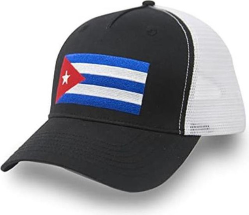 Gorra Béisbol Con Bandera Cuba Con Lazo Internacional  Con