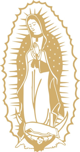 Calcomanía  Virgen De Guadalupe