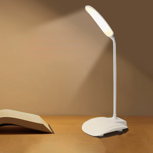 Lámpara De Escritorio Con Atenuación Gradual, Led Plegable,