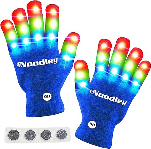 The Noodley Juguetes Para Niños Con Luz Led Guantes Sensoria