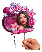 Comprar Adorno Tini Tini Torta Cake Topper Personalizado Deco Cumple