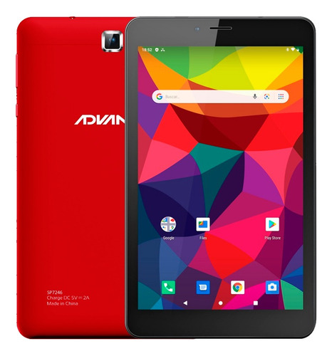 Tablet Advance Prime Pr5860 8' 16gb 1gb Ram Con Chip 3g