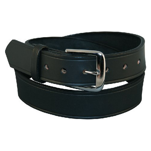 Boston Piel 65821-30tamao 30off Duty Belt 11/2  Amplia Negro