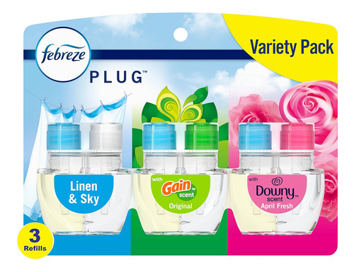 Downy April Fresh, Gain Original, Linen & Sky - Ambientador 