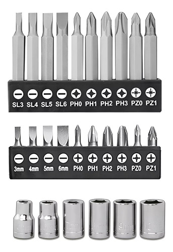 Set Herramientas 91 Pz + Taladro Atornillador Percutor 2 Bat