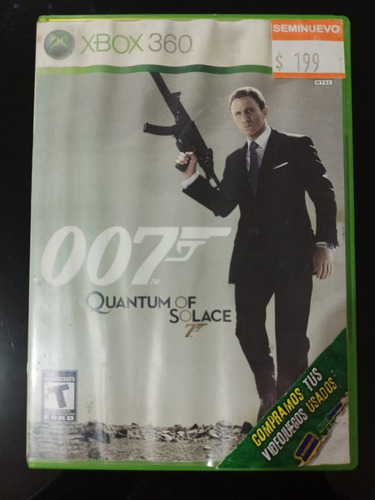 007 Quantum Of Solace Xbox 360 Fisico