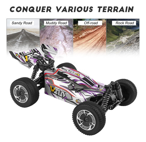 Goolrc Wltoys 144016 Coche Rc 4wd 35kmh 1/14 2 Baterias
