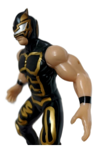 Muñeco Máscara De Bronce - Articulado - Lucha Libre Mexicana