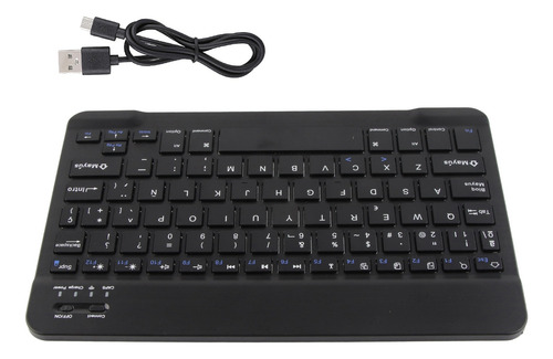 Teclado Mecánico Bluetooth Inalambrico Mini Con Carga Usb