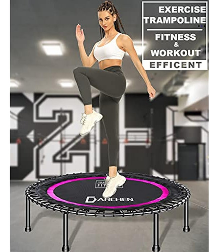 Darchen Trampolín Rebouonder De 400 Lbs Para Adultos, Mini T