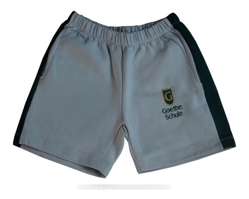 Imagen 2 de 2 de Short De Friza Con Logo Goethe Schule
