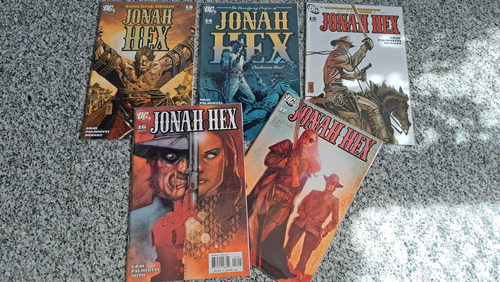 Lote De 5 Comics Regulares De Jonah Hex, En Ingles