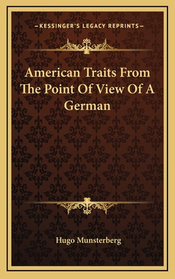 Libro American Traits From The Point Of View Of A German ...