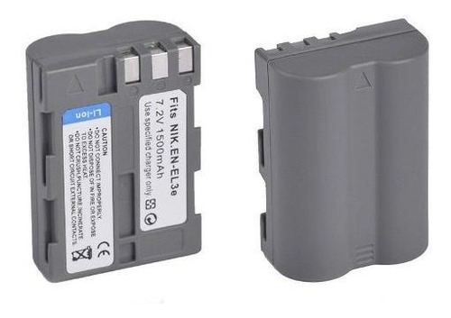 Batería En-el3e Compatible Nikon D80 D70 D90 D200 D300