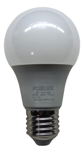 Kit 5 Lampada Led Bulbo A60 6w E27 3000k Amarela Bivolt Fox