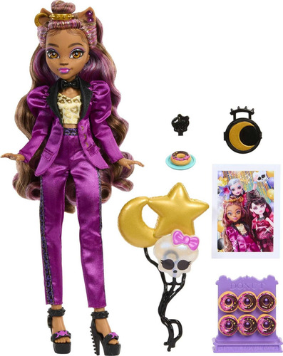 Muñeca De Moda Monster High Clawdeen Wolf Con Accesorios