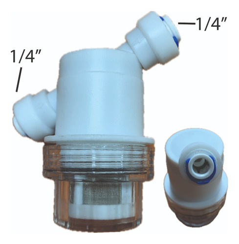 Pre-filtro Purificador De Agua Universal 1/4 Osmosis Inversa