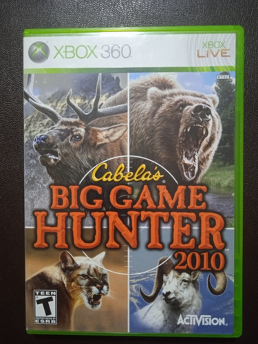 Cabelas Big Game Hunter 2010 - Xbox 360