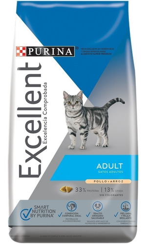 Alimento Gatos Purina Excellent Adult Cat 3 Kg