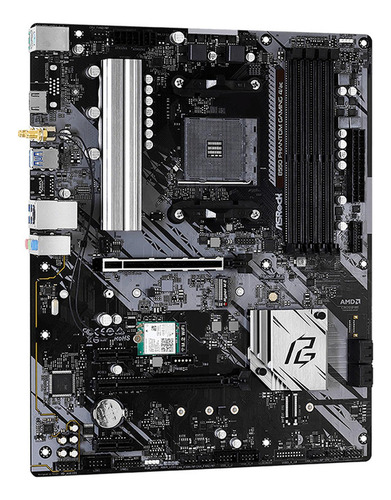 Tarjeta Madre Asrock Atx B550 Phantom Gaming 4/ac Am4 128gb Color Negro
