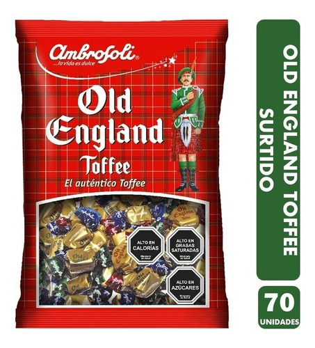 Caramelo Old England Toffee Surtido (70 Unidades) Ambrosoli