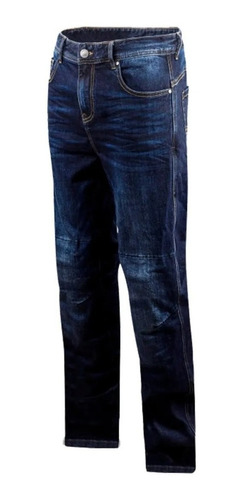 Pantalon De Jean Ls2 Vision Con Protecciones