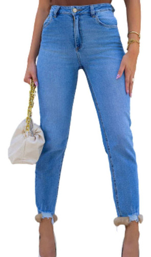 Calça Feminina Cigarrete Mom Revanche  