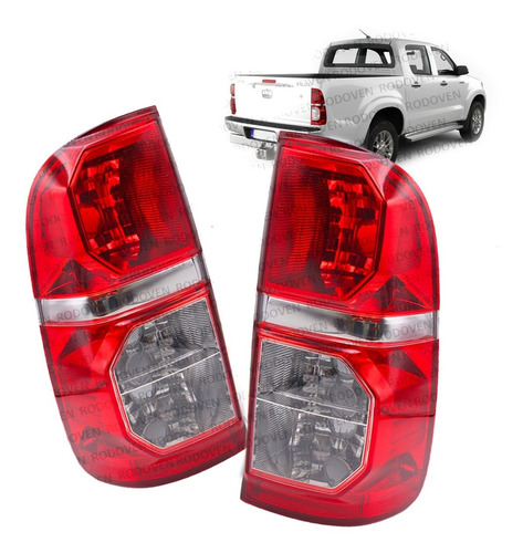 Par Farol Trasero Para Toyota Hilux 2015