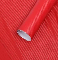 Comprar Film Lamina Vinilo Fibra Carbono Roja 3d Auto Tuning.x M2 R2