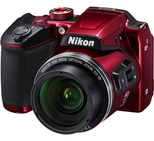 Camara Nikon B500 16mp 40x Zoom Wifi Bt Rojo