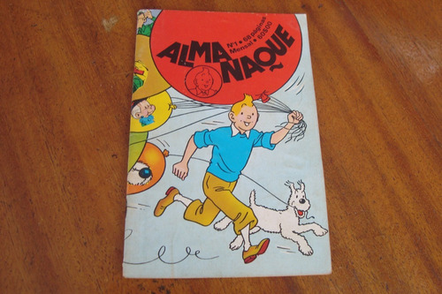 Gibi Publipress / Tintin Almanaque 1 (1983) Urso Com Cornos