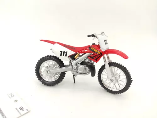 Miniatura de Moto de Trilha Honda CR250R Escala 1:18 Maisto