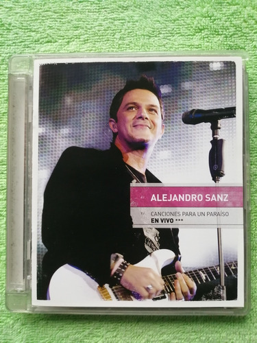 Eam Dvd + Cd Alejandro Sanz Canciones Para Un Paraiso N Vivo