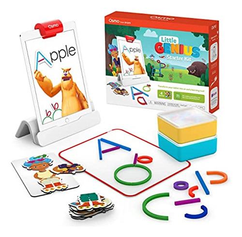 Osmo - Little Genius Starter Kit Para iPad - 4 Juegos Educa