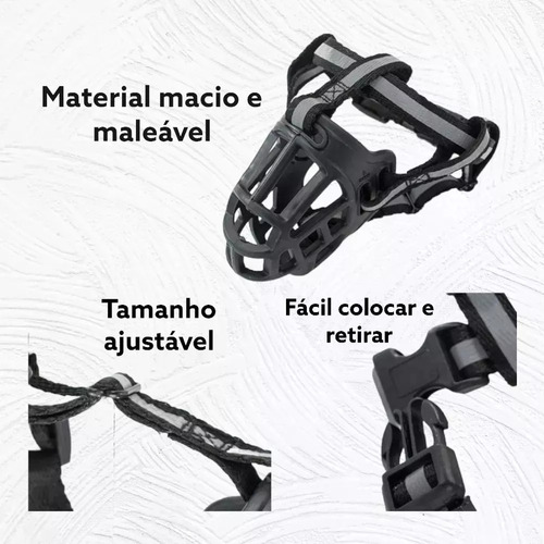 Bozal Para Perros Grandes De Silicona - Ideal Para Pitbulls