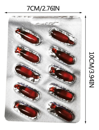 Imagem 9 de 9 de Hu Role Play Brinquedo Cuspindo Sangue Vapsule Simulado Fals