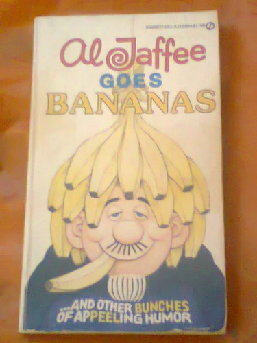 Libro Bolsillo Revista Mad Al Jaffee Goes Bananas Kxz