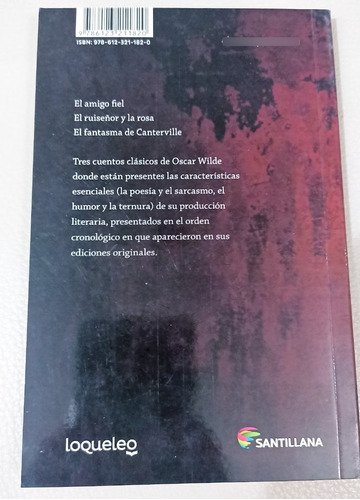 Imagen 3 de 3 de El Fantasma De Canterville - Oscar Wilde - Plan Lector