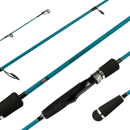 Vara Slow Jig Lumis Rise Jigging 6'3 Molinete Carbono Sólido