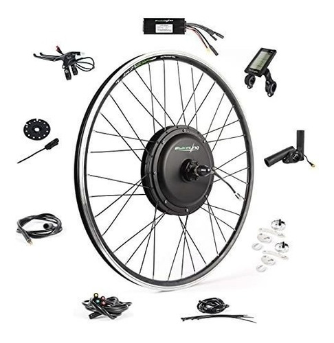 Kit Motor Electrico P/ Bicicleta Rod 29 Rueda Del. 1200w